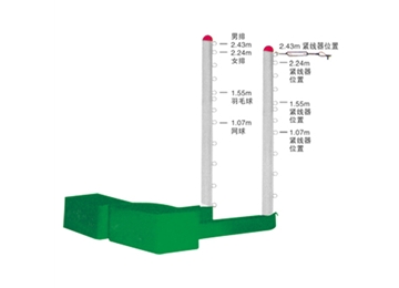 JZ-1418 移動式排羽網(wǎng)三用柱